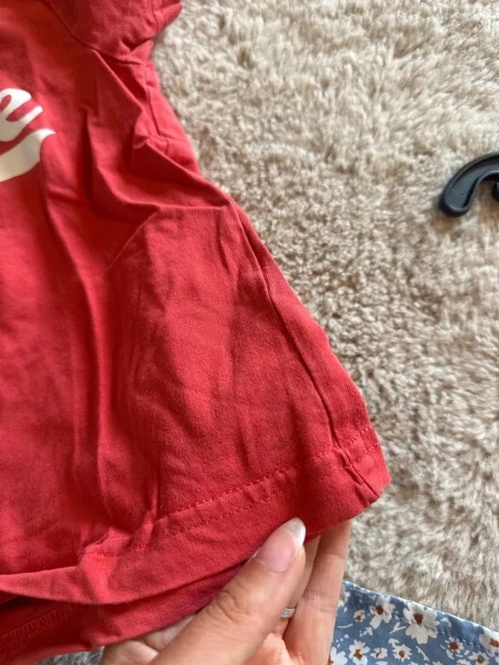 T-shirt simple Tape à l’œil 3 ans rouge - photo numéro 4