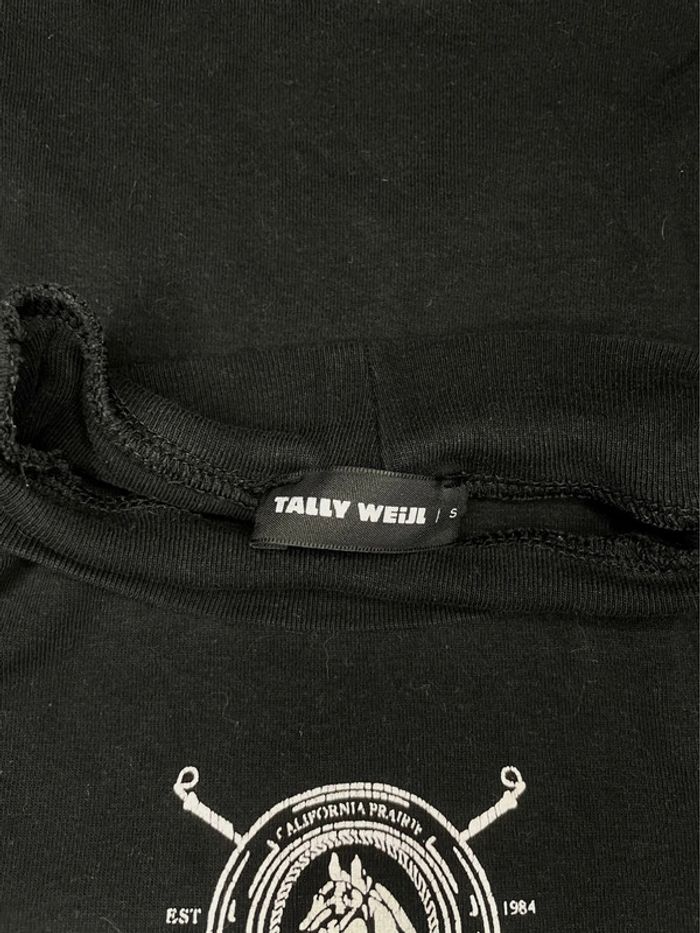 T-shirt manches longues noir - photo numéro 7
