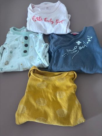 Lot de bodys bébé 