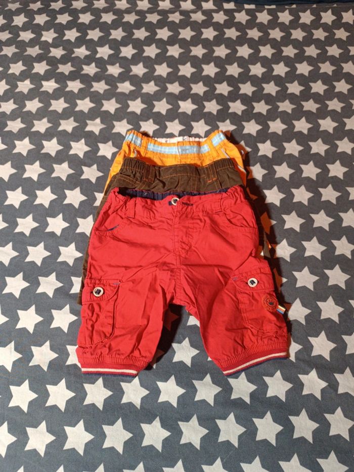 Lot de 9 shorts T9 mois en bon état - photo numéro 4