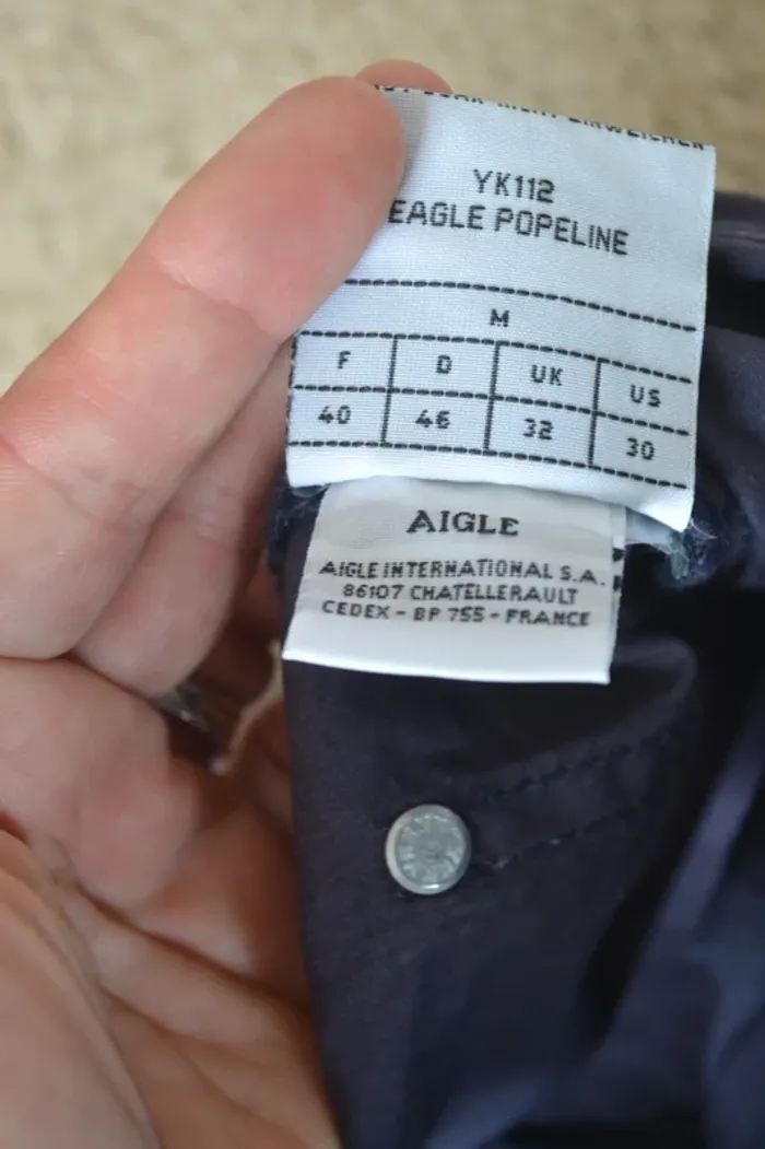 Pantalon Aigle - Taille 40 (W30) - photo numéro 8