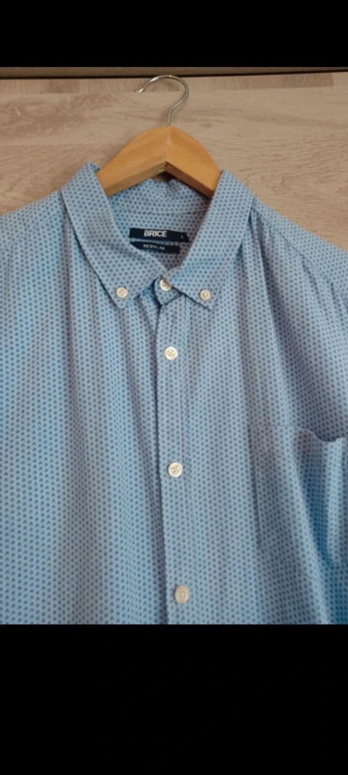 Chemise homme Manches courtes Taille XXL Marque Brice - photo numéro 2