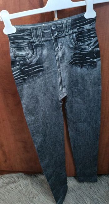 Legging imprimé jeans taille S-M
