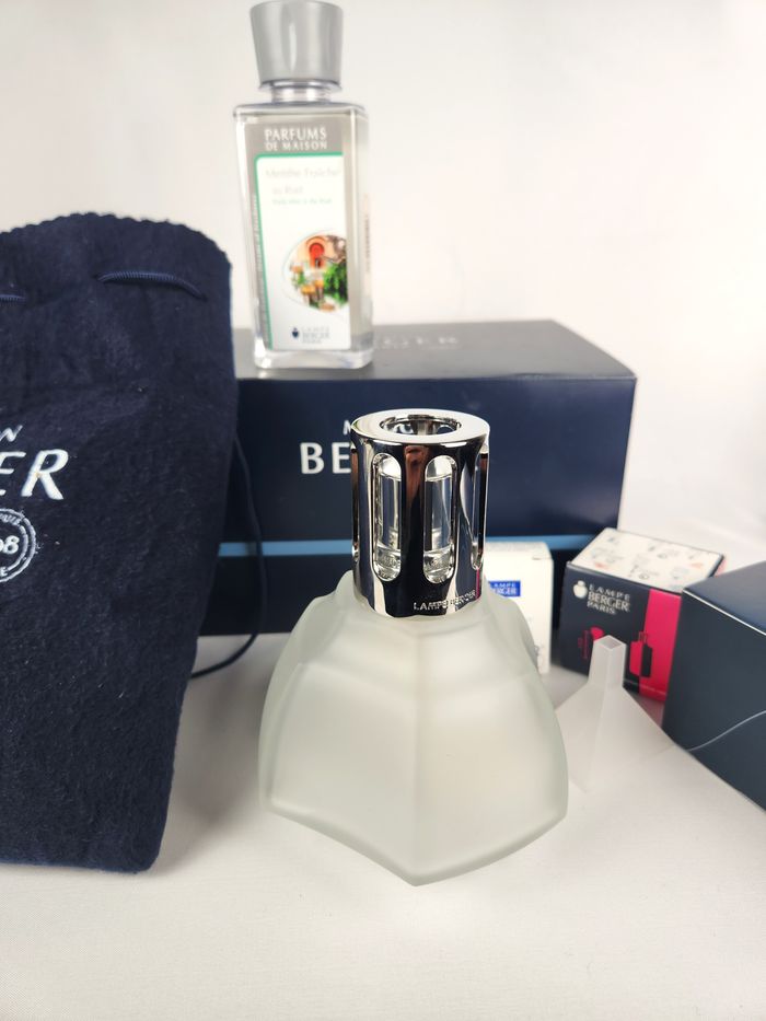 Lampe Berger Paris Haussmann Givrée + Fragrance Menthe Fraîche
