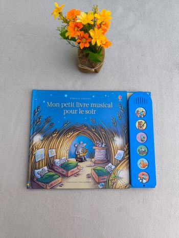 Mon petit livre musical pour le soir Usborne
