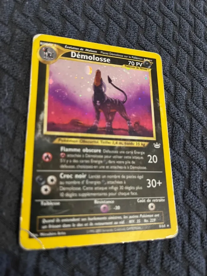 Carte Pokémon Démolosse Holo