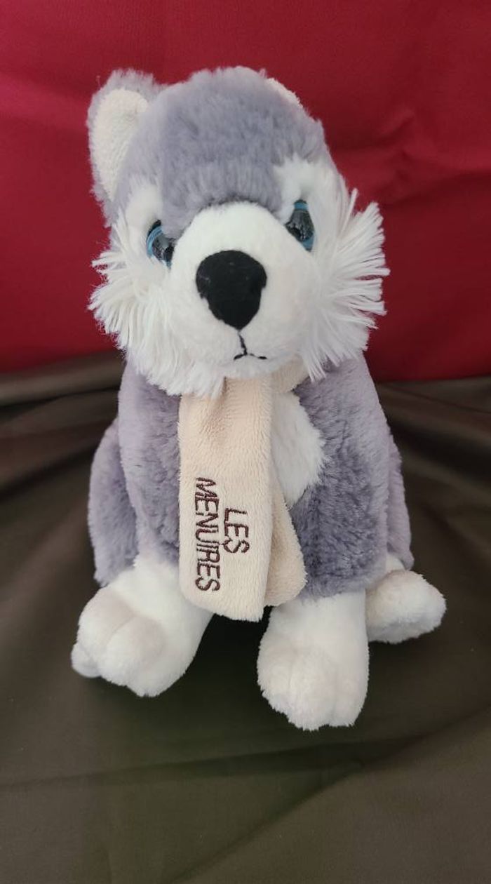 peluche les menuires husky - photo numéro 3