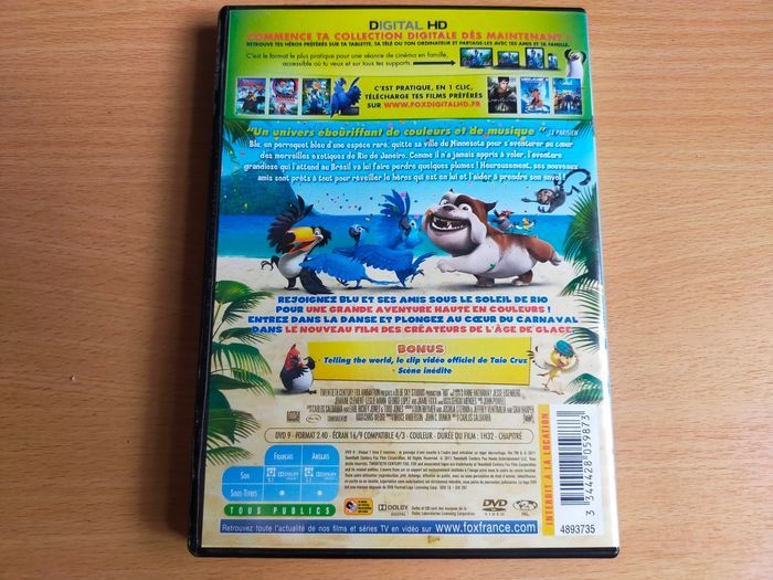 DVD Rio - photo numéro 2
