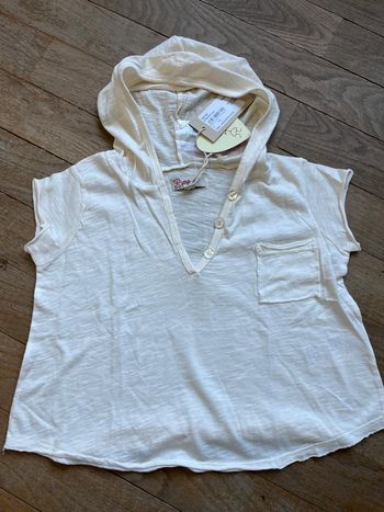 Haut crème Vitivic 6 ans neuf