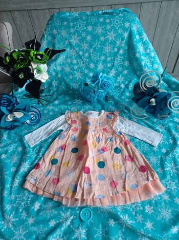 Robe colorée bébé