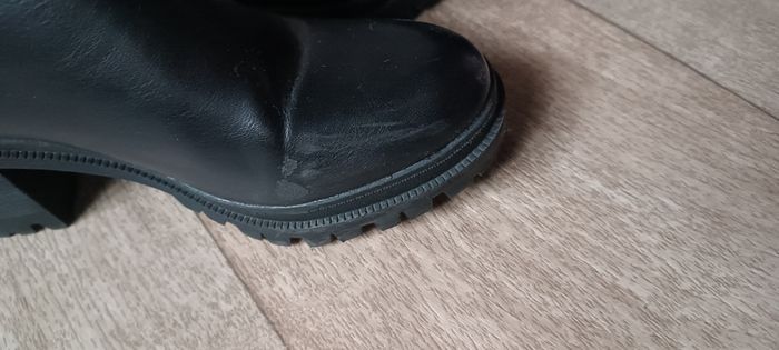 Bottines noires gros talons - photo numéro 3