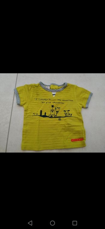 T-shirt 1 mois