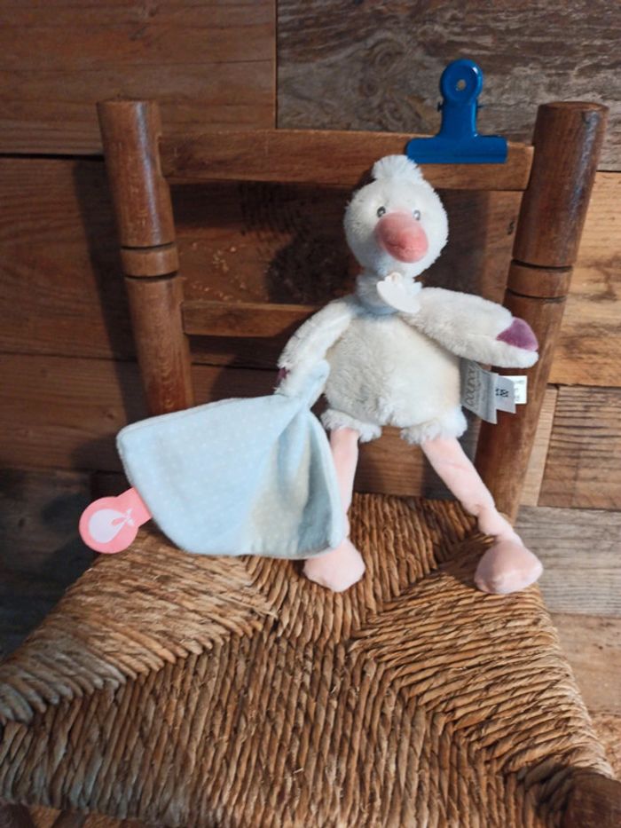 Doudou cigogne doudou et compagnie tbe - photo numéro 2