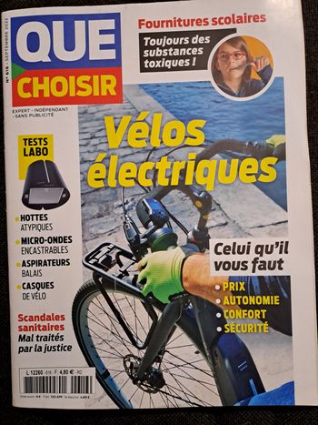 Que choisir Septembre 2022