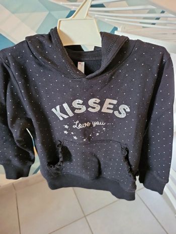 Sweat fille 3 ans charlie et prune très bon état