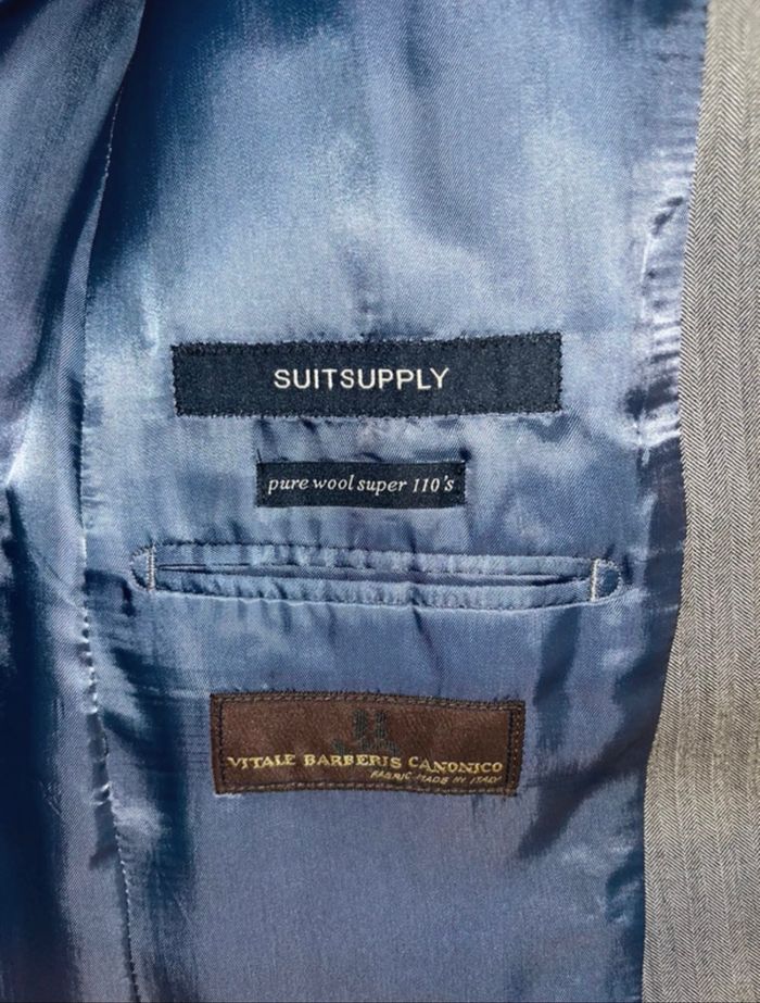 Costume suitsupply 2 pieces fabriquer en Italie / EU - photo numéro 5