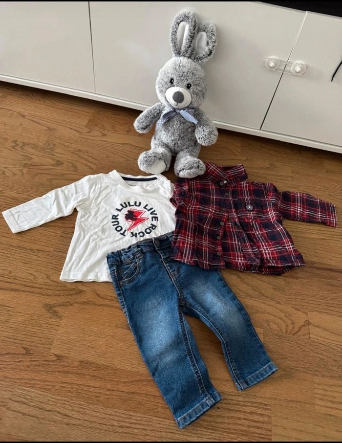 Ensemble garçon Lulu Castagnette Kiabi 6 mois - photo numéro 2