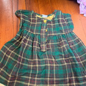 Robe verte bébé 3 mois