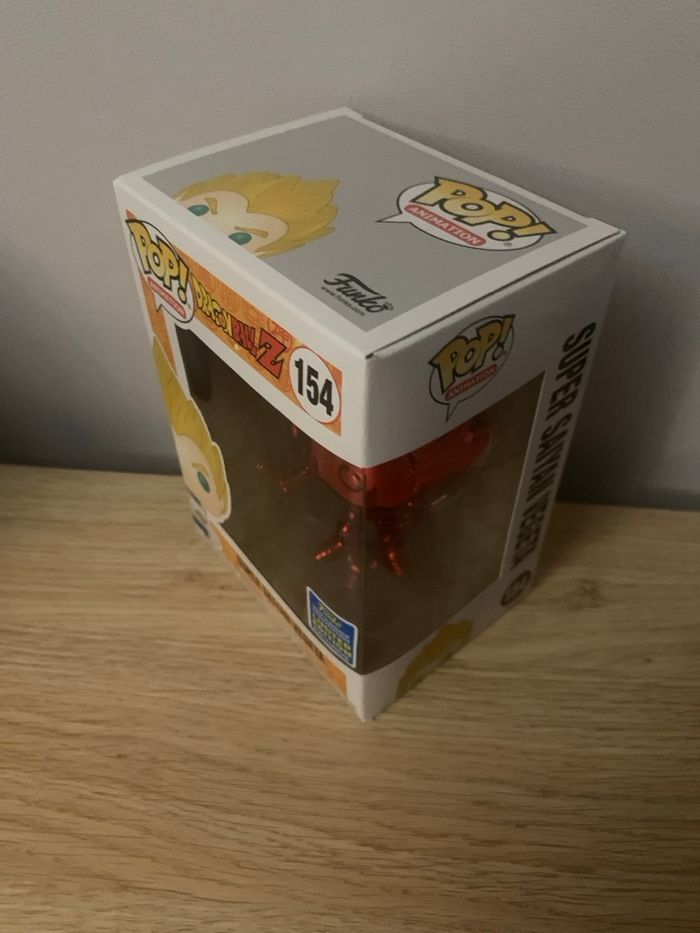 Funko pop DBZ super saiyan vegeta 154 rouge - photo numéro 2