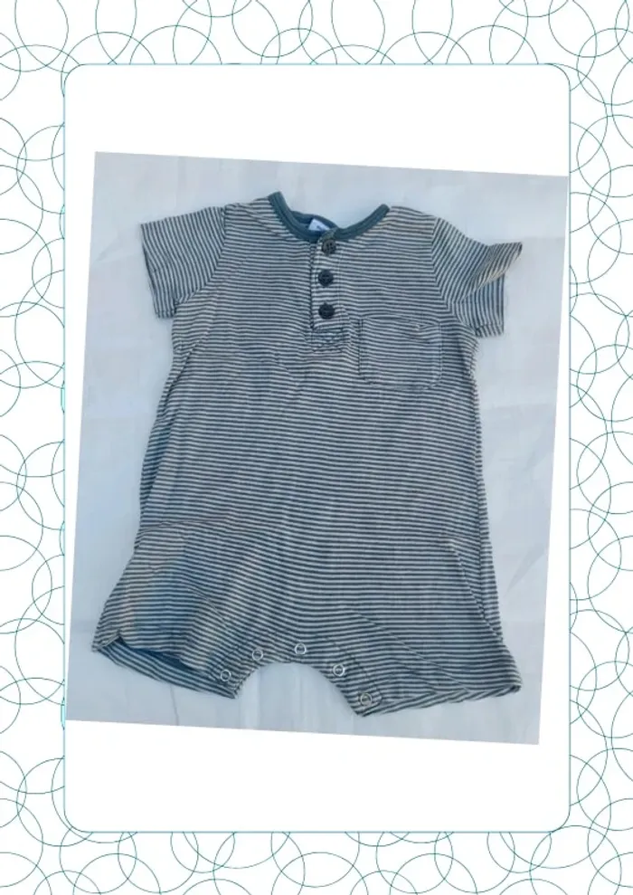 Barboteuse 6 mois Petit Bateau