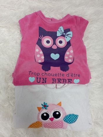 2 Pyjamas chouette