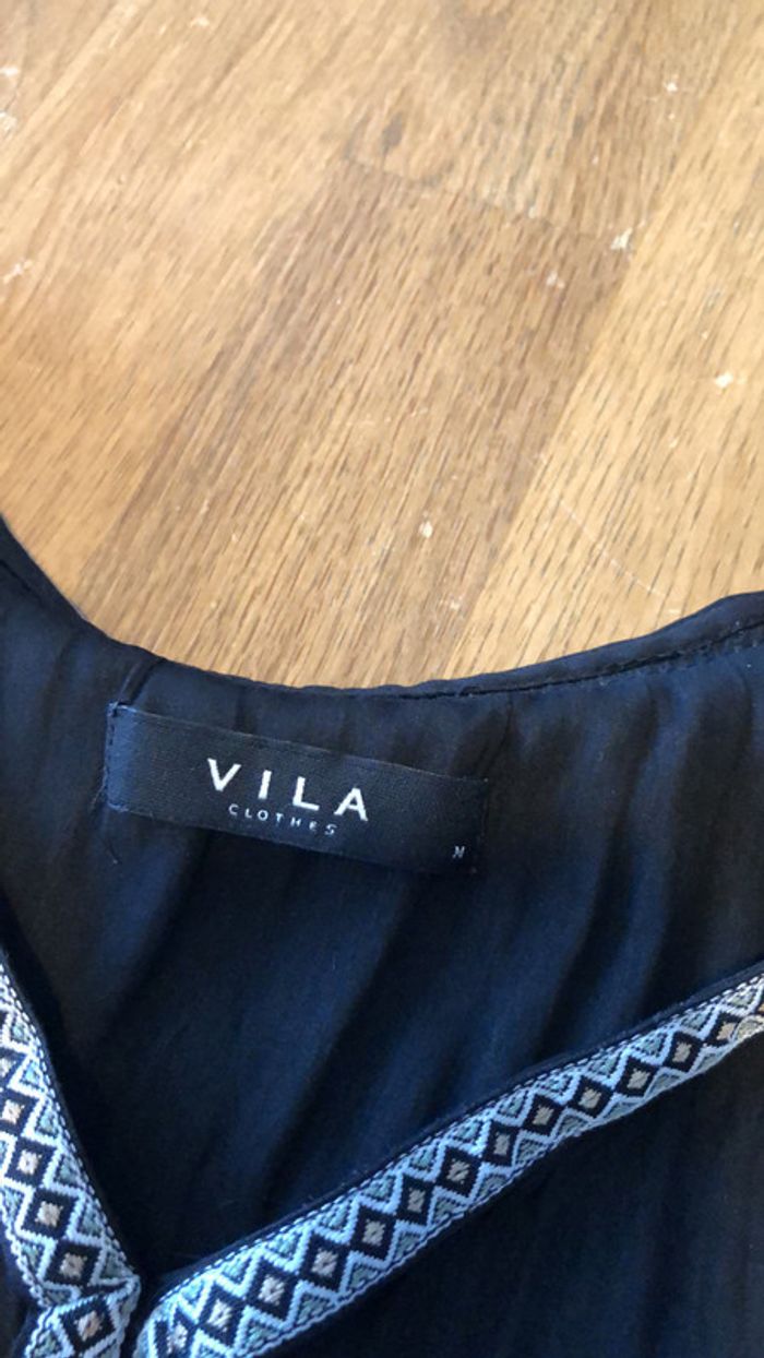 Haut fluide noir taille m - photo numéro 3