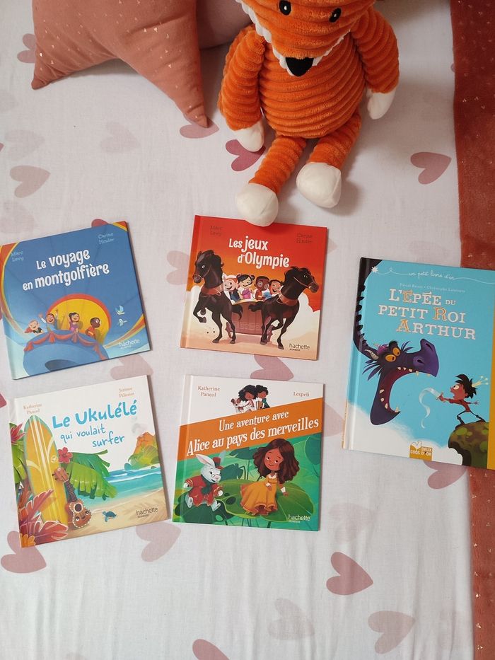 Lot de 5 livres - Hachette Jeunesse
