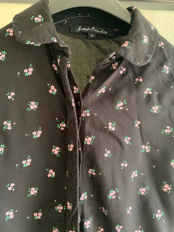 Chemise fleurie Avant première T34 - photo numéro 2