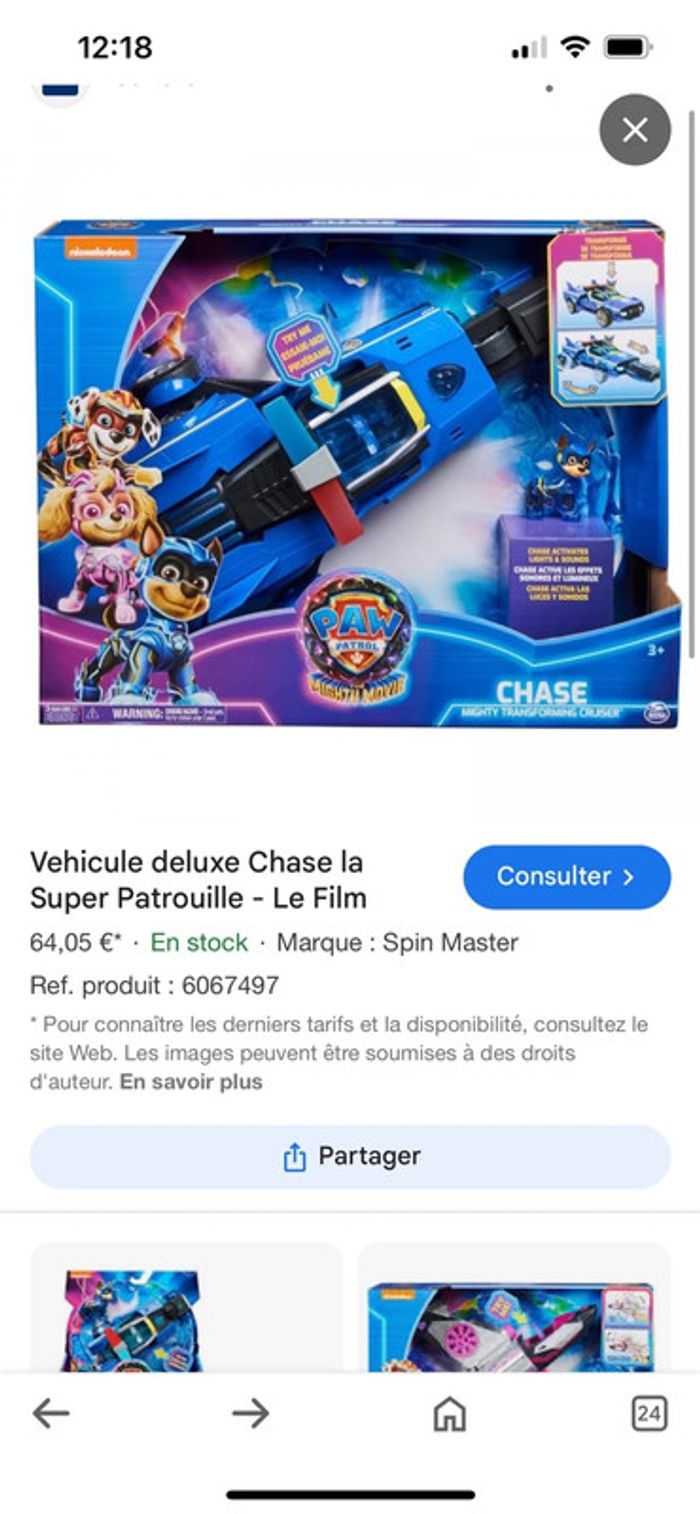 Véhicule interactif Deluxe Pat' Patrouille : La Super Patrouille - Chase Spin Master - photo numéro 9
