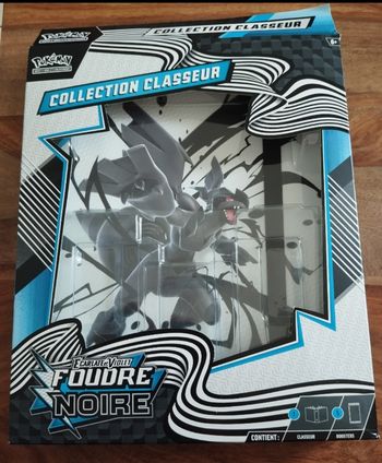 Classeur neuf foudre noir