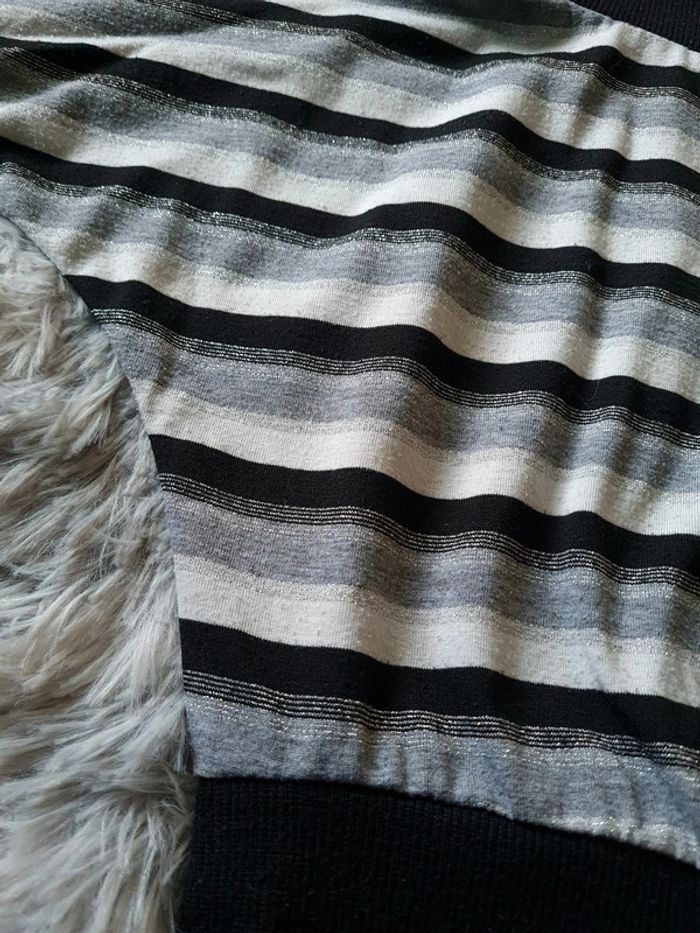 pull léger rayures fille 6 ans - photo numéro 4
