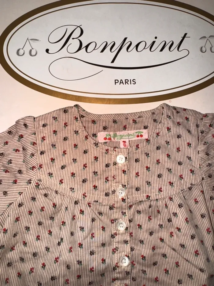 Blouse bonpoint 6 mois - photo numéro 2