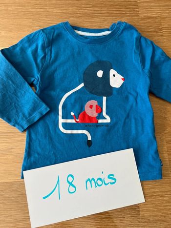 T shirt ML okaidi 18 mois