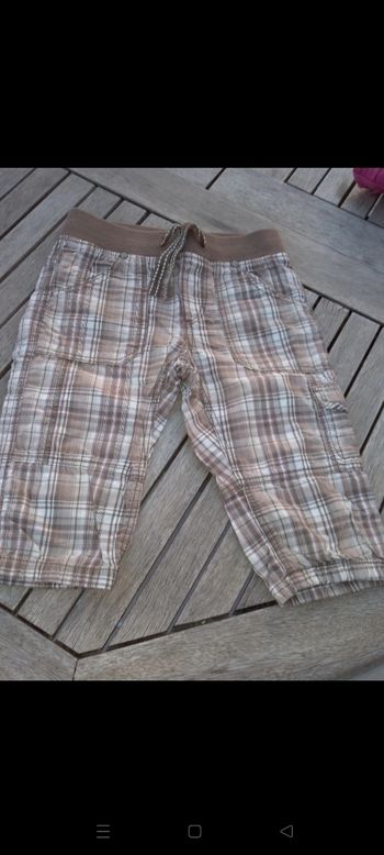 pantacourt écossais / 3-4 ans H&M