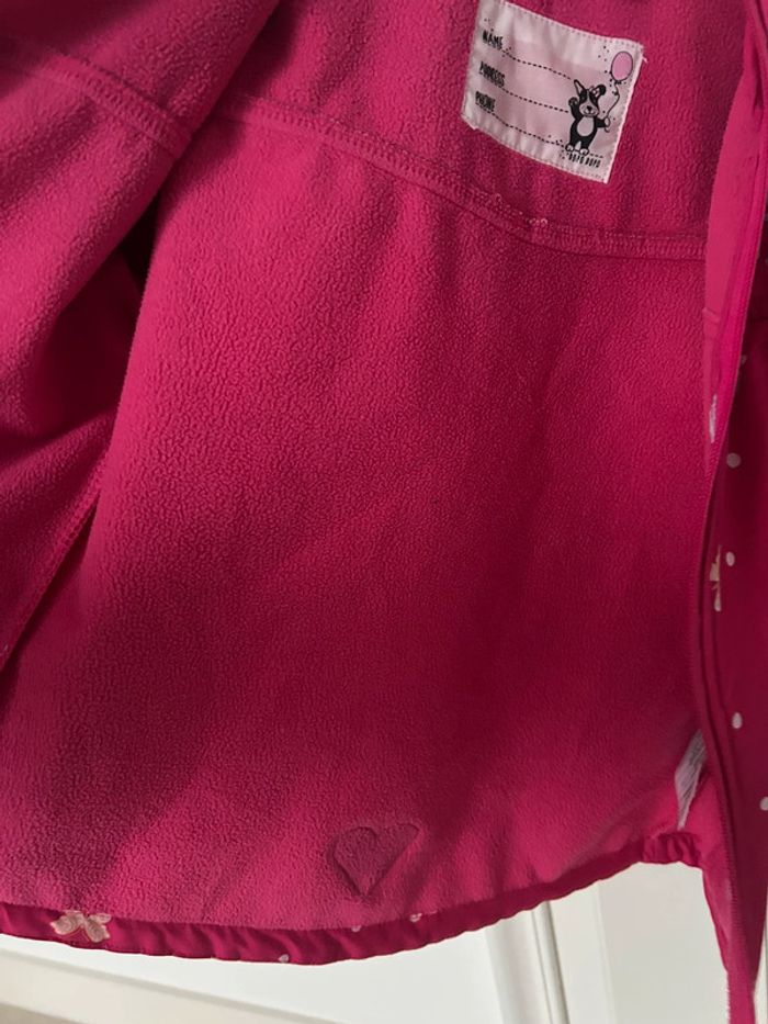Trench imperméable fille 4 5 ans papillon - photo numéro 3