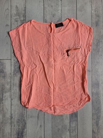 Haut corail fille 12 ans