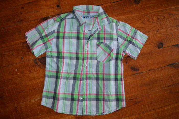 Chemise manches courtes NKY 5 ans