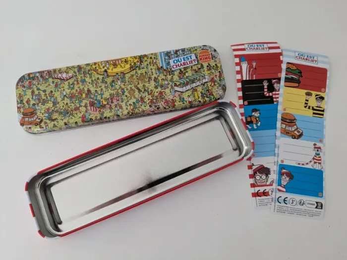 Trousse / Plumier N°2 Où est Charlie de Burger King - photo numéro 2