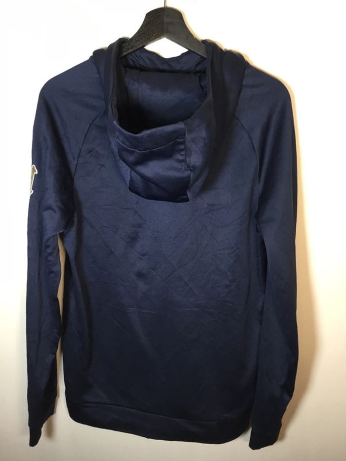 Sweat à capuche pour femme Nike Dri Fit bleu marine taille S 116 - photo numéro 2