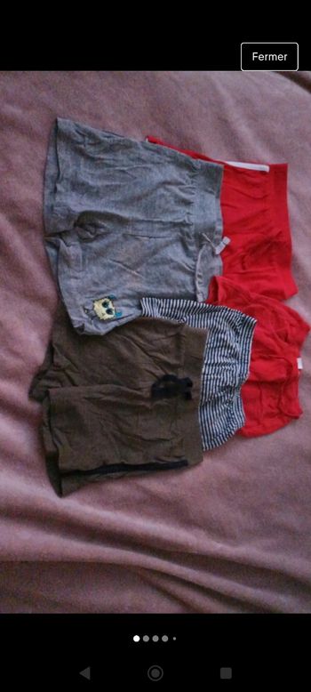 Shorts 12mois