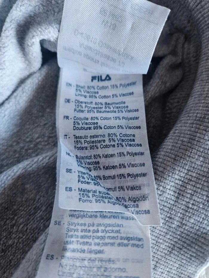 Sweat gris - FILA - photo numéro 7