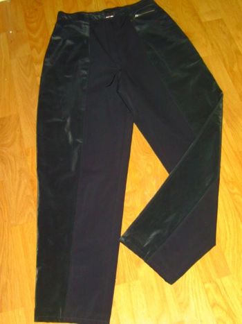 Pantalon ET DIEU CREA LA FEMME noir techno brillant 38