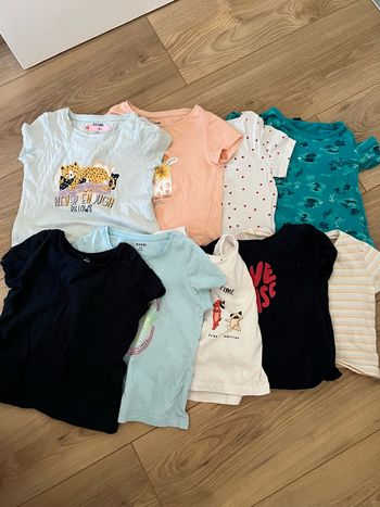 Lot 9 t-shirts 3 ans Kiabi