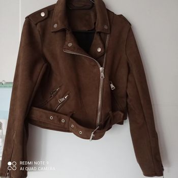 Veste suédine