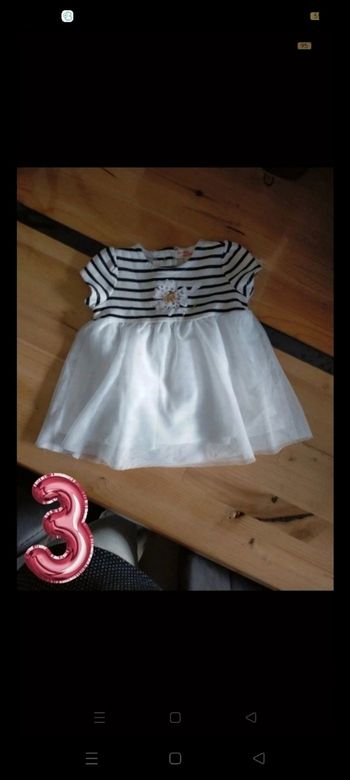 Robe bébé fille 3 mois
