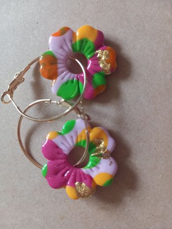 Boucles d'oreilles fantaisistes 