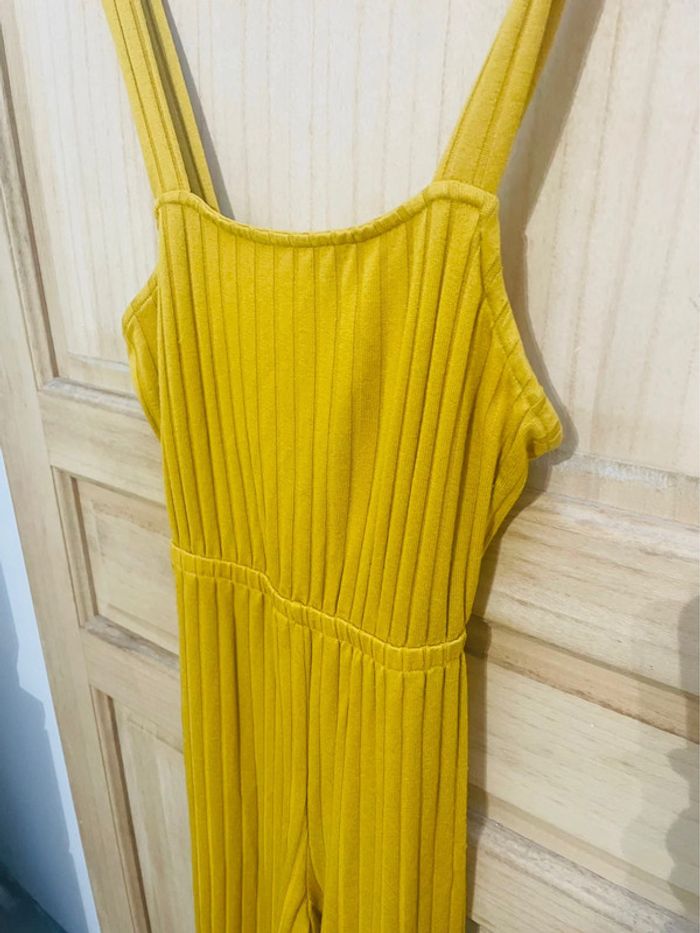 Combinaison jaune côtelée - Bershka - Taille S - photo numéro 9