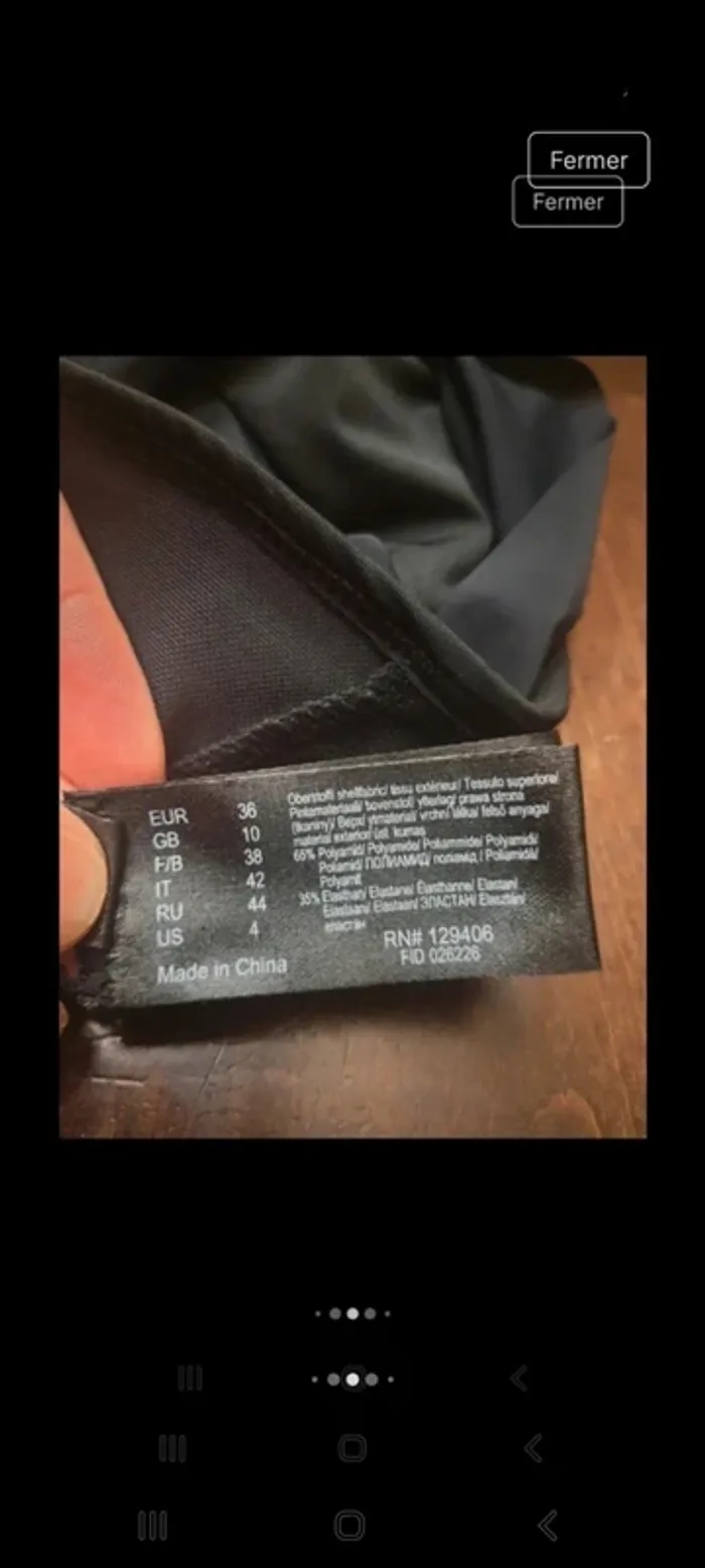 Maillot de bain/jupe fr/be38 noir
BPC selection - photo numéro 15