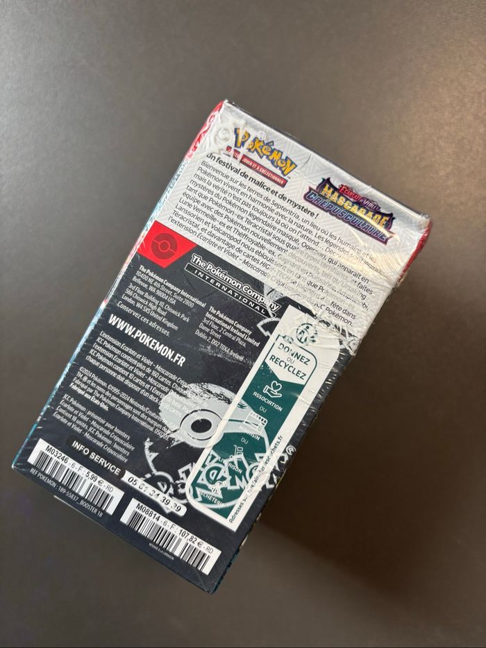 Demi display Pokémon Mascarade Crépusculaire NEUF - photo numéro 3