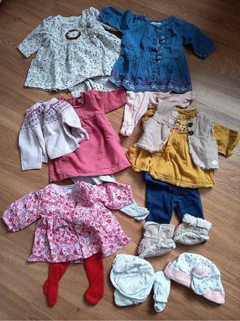 Lot Tenues fille hiver 1mois